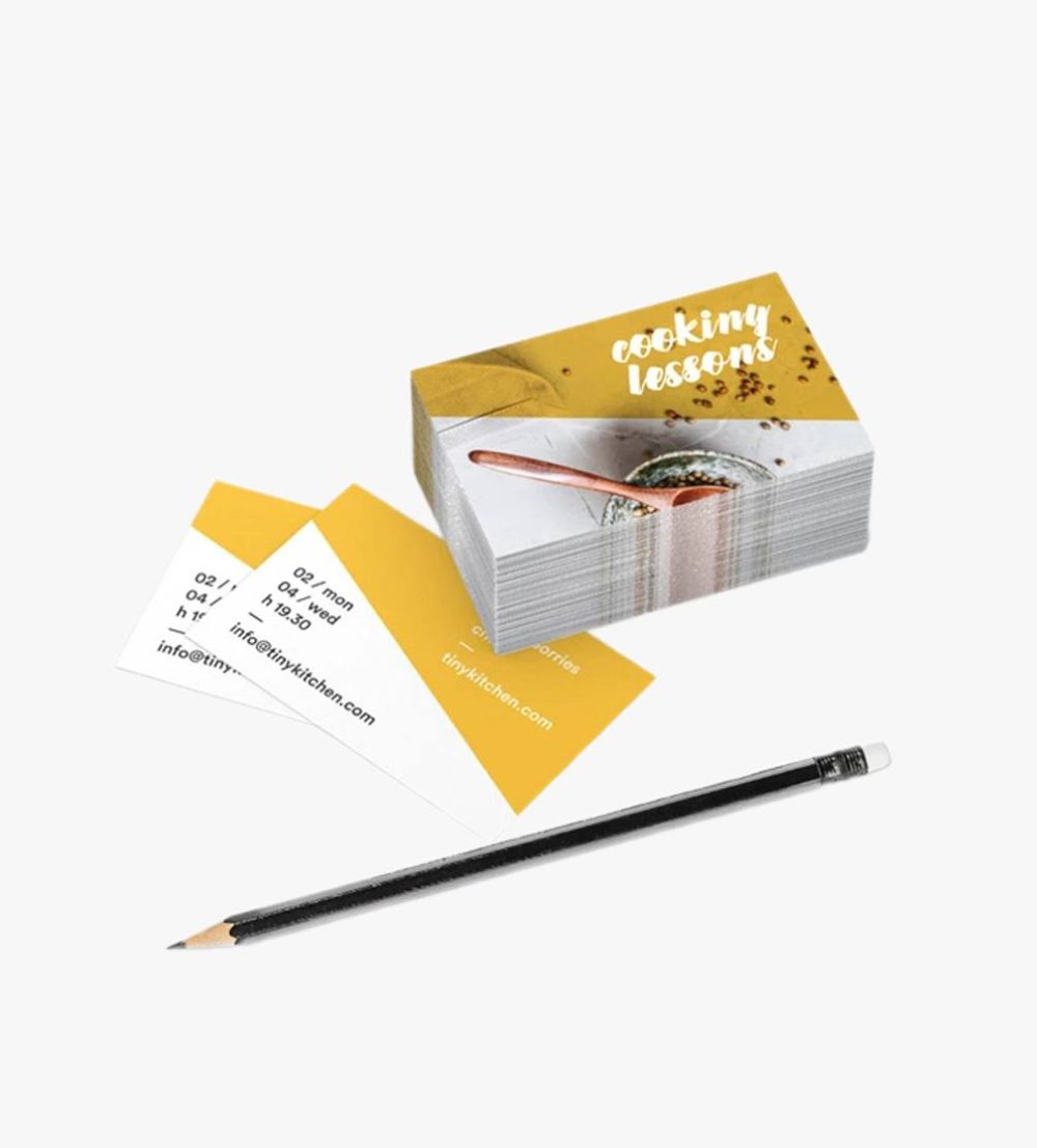 Raised Foil Business Cards